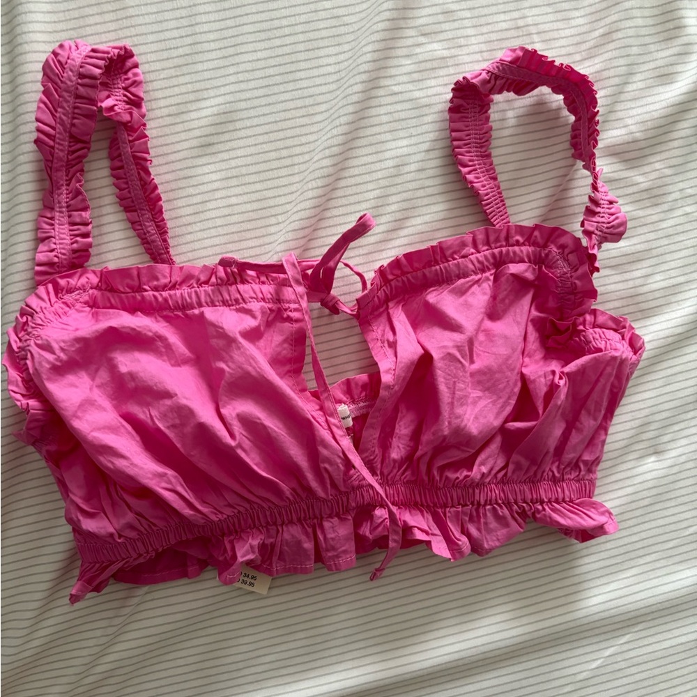 Aerie NWT pink summer top